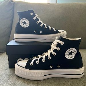 Black Platform Converse